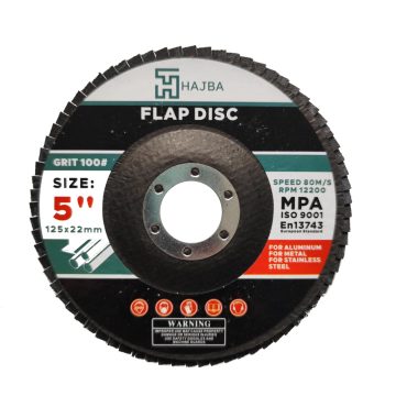   Hajba Tech Fém/Inox/Alu lamellás tisztító 125x22mm 100  HTF100DISK