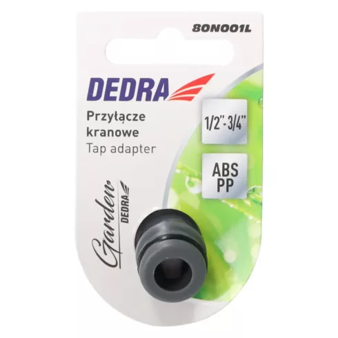 DEDRA Csapcsatlakozó belső menettel 1/2"-3/4"  80N001L