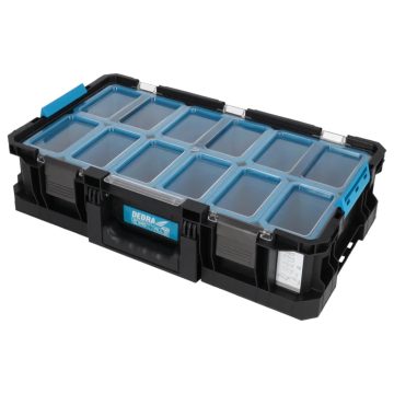   DEDRA Organizer plus Werkzeugkiste, abschließbar 526x307x126mm SAS-System N0303