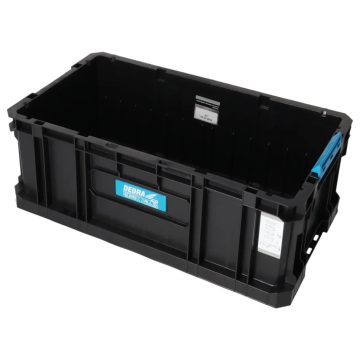   DEDRA Nagy nyitott szerszámosláda 530x295x195mm 26l SAS rendszer N0308