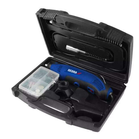 DEDRA Mini-Schleifer 170W-  Zubehörset,  44 pcs Tragetasche DED7946Z1
