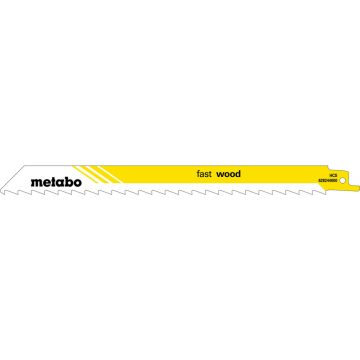   METABO 5 Säbelsägeblätter "fast wood" 225 x 1,25 mm (628244000)