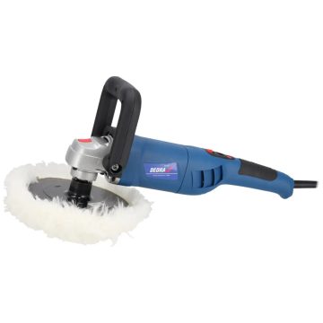   DEDRA Elektromos polírozógép 1200 W, 0-3000 ford./perc, alátét 180 mm DED7955