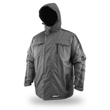   DEDRA Wintergefütterte Jacke mit Kapuze, Größe XL BH71K2-XL