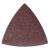 DEDRA Delta Schleifpapier DED7059 90x90x90mm, 60gr, Klettverschluss, 5er Set DED705971