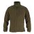 DEDRA Fleece-Pullover mit Einsätzen, 280g/m², Größe L, grün-militär BH6PA-L