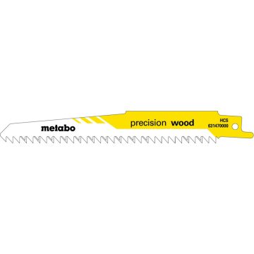  METABO 5 Säbelsägeblätter "precision wood" 150 x 1,25 mm (631470000)