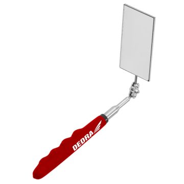   DEDRA Ellenőrző tükör 50x90mm, teleszkópos 295-750mm téglalap alakú 06F802