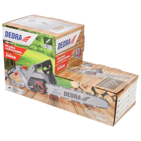 DEDRA Elektrische Kettensäge 2,4kW, 40cm   DED8701