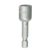 DEDRA Magnetische Stecknuss 6x48 mm, 1/4" (18A0906)