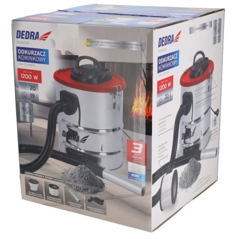 DEDRA Kaminstaubsauger 1200W 20l (DED6593)