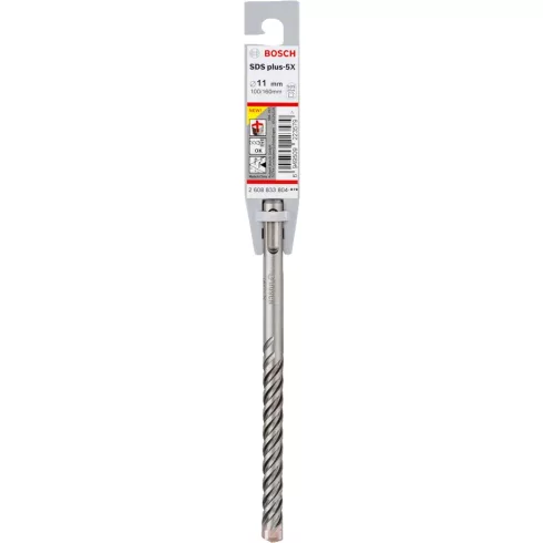 BOSCH  SDS-Plus 5X négyélű kőzetfúró  11x100/160