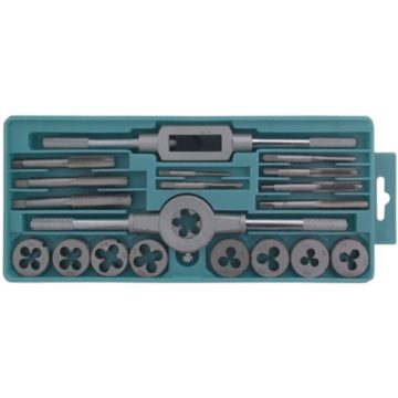 DEDRA Thread Tap and Die Set M3–M12, 20 pcs 0779