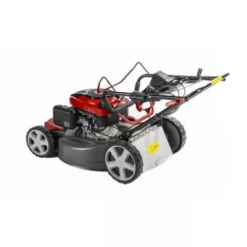 DEDRA Self-Propelled Petrol Lawn Mower, 3.6 kW, 53 cm, 196cc, Variable Speed, Dual Blade, Loncin Engine – DED8725Q-53L