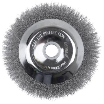   DEDRA DED87156 Soft Wire Brush for Petrol Brush Cutter – 200 mm