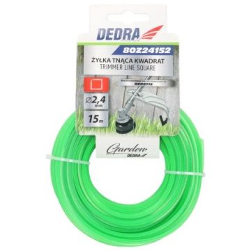   DEDRA Vágódamil négyszög keresztmetszetű 2,4mmx15m  80Z24152