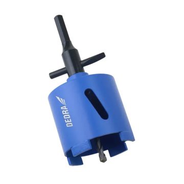 DEDRA Gyémánt koronafúró komplet 82mm, hossz 75mm  H1222