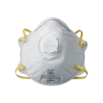   Sup Air Staubmaske mit Ventil, Kegelform, FFP1 NR D – Nr. 23106