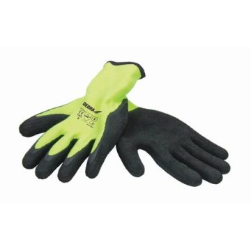   DEDRA Latex védőkesztyű, habosított kesztyű, 7 méret  BH1007R07G