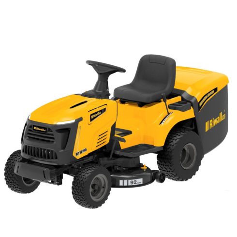 Riwall RLT 92 HRD – Rasentraktor mit Hydrostatgetriebe und Heckauswurf, 92 cm