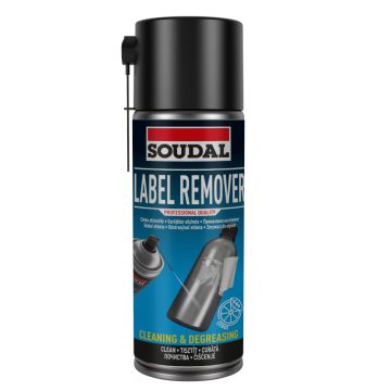 Soudal Etikettenentferner Spray, Zitrusduft, 400 ml