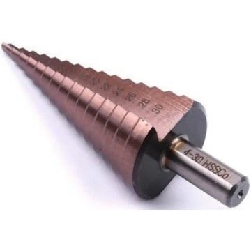 HTDT Lépcsős fúró 4-20mm  HSS-Co Kobaltos