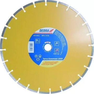   DEDRA Laser 300mm/25,4 szegmentált gyémánt vágókorong H1159
