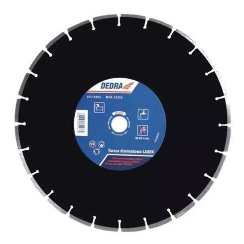 DEDRA Laser Asfalt 300mm/25,4 szegmentált gyémánt vágókorong  H1182