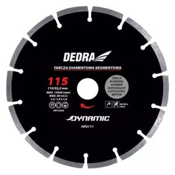   DEDRA Dynamic 300/25,4mm szegmentált gyémánt vágótárcsa   HP2118E