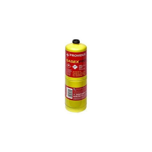 PROVIDUS GASEXPRO propilén gázpalack 400g (1"-20UNEF RH) CGA-600