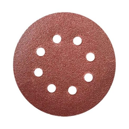 DEDRA Csiszolókorong 125mm, 120gr, tépőzáras, 5db-os szett  DED79474