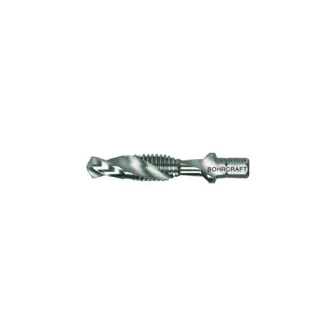 BOHRCRAFT metrikus kombinált gépi menetfúró HSS-G M8xSW1/4"