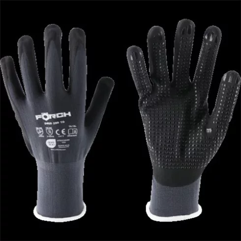 FÖRCH FINOMKÖTÖTT KESZTYŰ NOPPOKKAL GRAFIT MÉRET:8  54052998