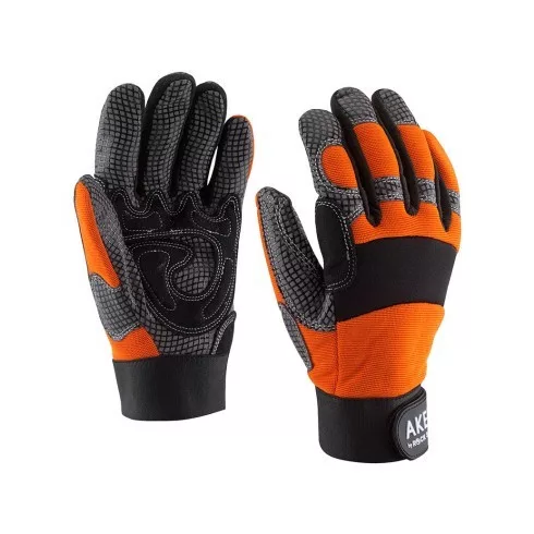 Rock Safety AKEPA/XL Szintetikus bőr tenyerű sofőrkesztyű  Méret: XL