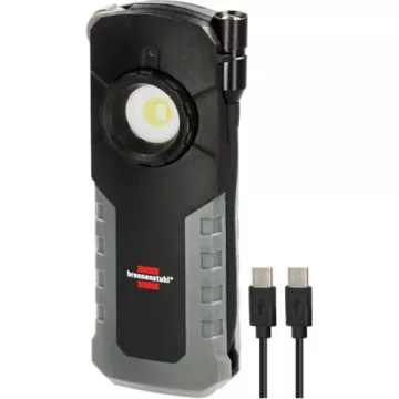   BRENNENSTUHL Professional induktív/USB C újratölthető LED-es kézilámpa 1000+380lm 12h fényidővel HL1000ACW