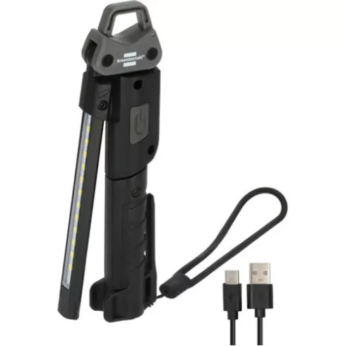 BRENNENSTUHL Újratöltheto LED kézilámpa USB C 400, 200, 100lm fényidő kb. 3h HL400AC
