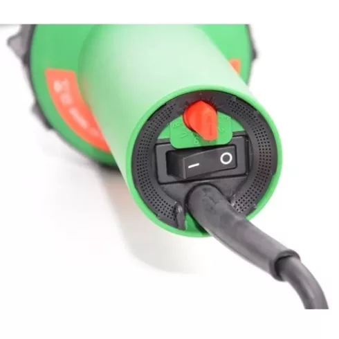 Hajba Tech forrólevegős hegesztőpisztoly készlet fokozatmentes hőmérsékletszabályozással 1600W