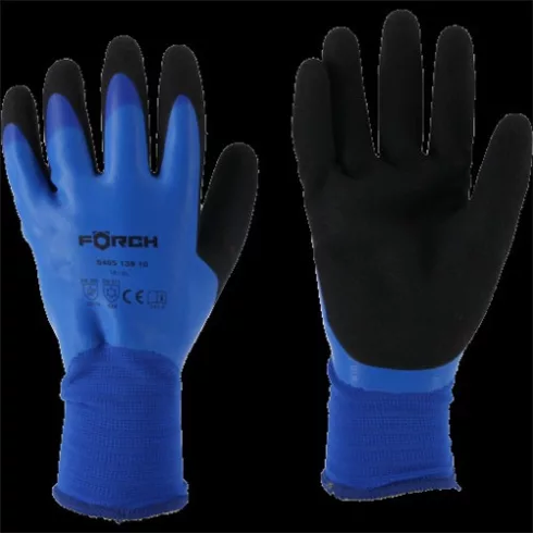 FÖRCH THERMO KESZTYŰ LATEX TÉLI BÉLELT KÉK MÉRET:8  54051398