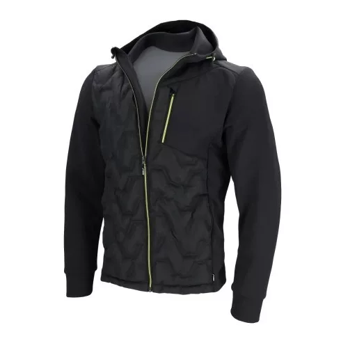 DEDRA Férfi kapucnis pulóver, steppelt, szigetelt, XL-es méret  BH62TB-XL