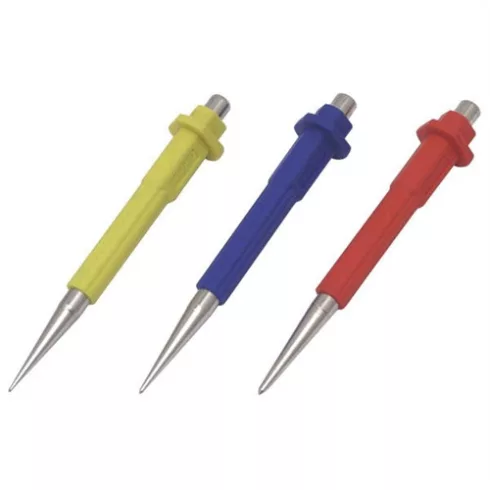 Pontozó készlet 3db/csomag  CV.: 0.8, 1.5, 2.5mm színes gumi markolattal