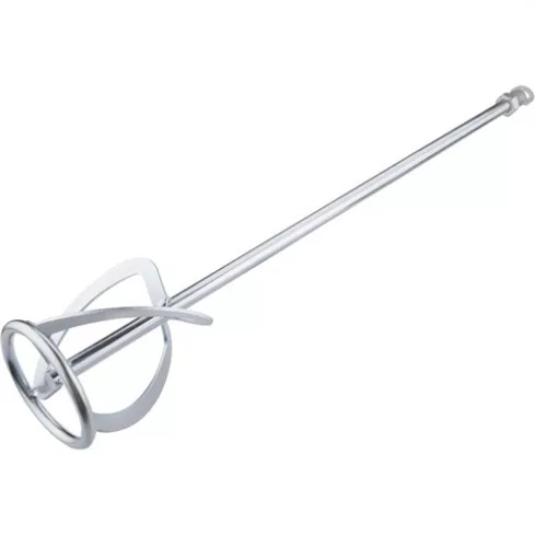 Festék- és habarcskeverő szár horganyzott 600×100mm M14