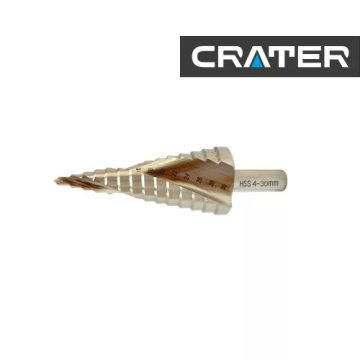 LÉPCSŐS FÚRÓ SPIRÁLIS 4-30mm HSS