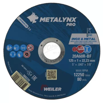 METALYNX PRO INOX vágókorong 150x1,6x22,2 20A46R-BF